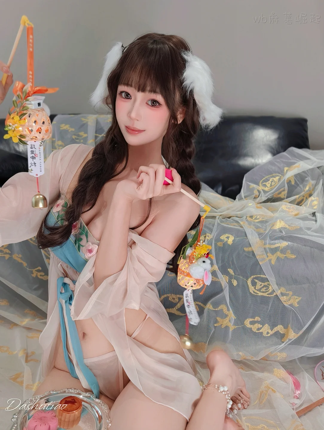 麻薯大王 - No.012 中秋小兔 [60P-392MB] tg@simisebaisi 【丝足阁】035.webp